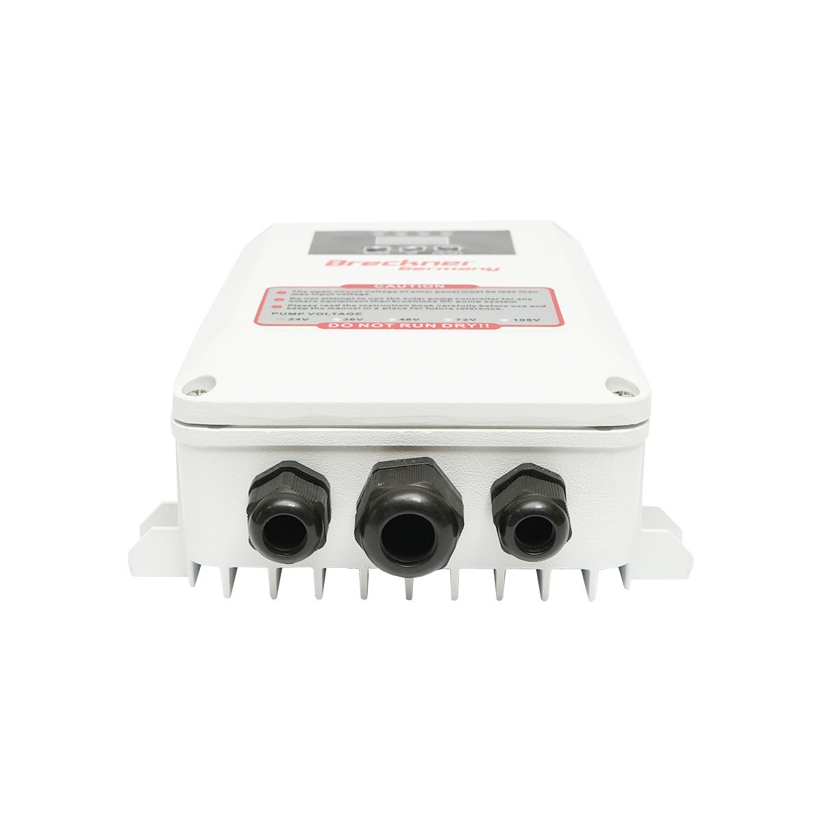 Pompa apa submersibila 300W, 24V debit 3.5m3/h, D75mm cu controller pentru panou solar fotovoltaic Breckner Germany